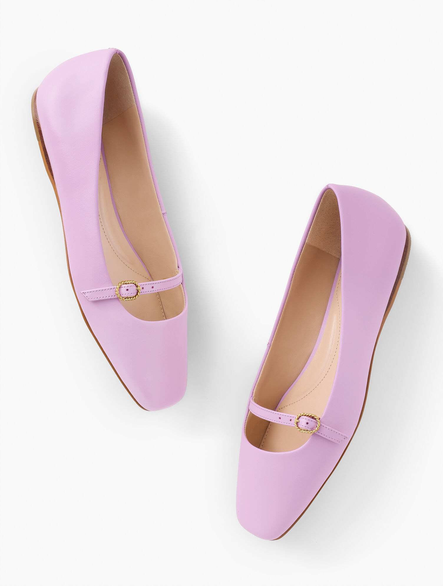 Sloan Mary Jane Nappa Flats | Talbots