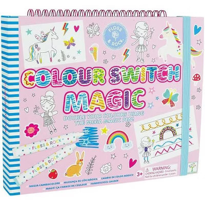 Floss & Rock Colour Switch Magic Set – Rainbow Fairy, Includes Colour-Changing Pens and Sticker Pages, Ages 3 and Up | Target