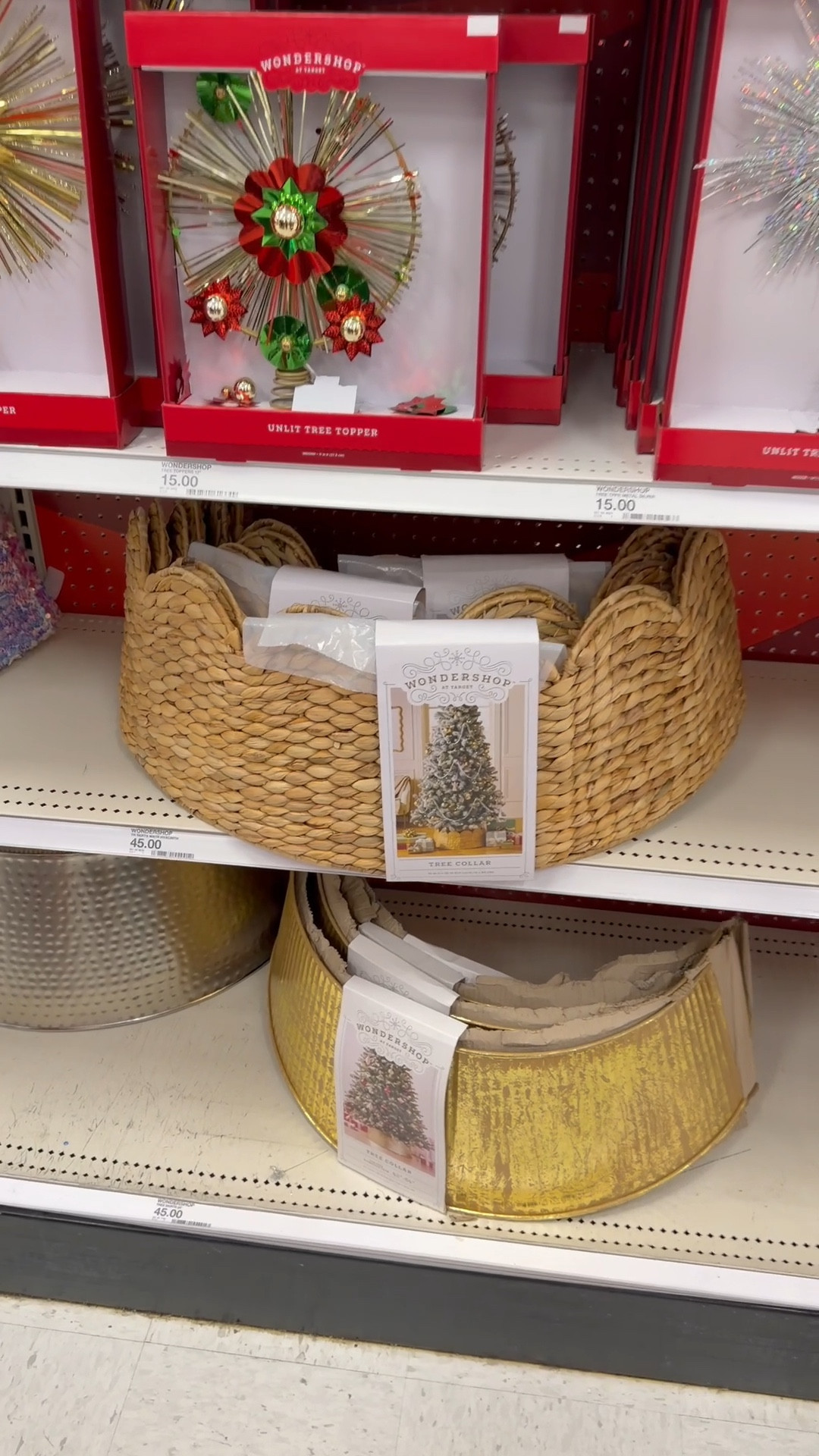 The scallop woven tree collar from Target is cute! Currently 40% off  

#LTKHoliday #LTKSaleAlert #LTKHome