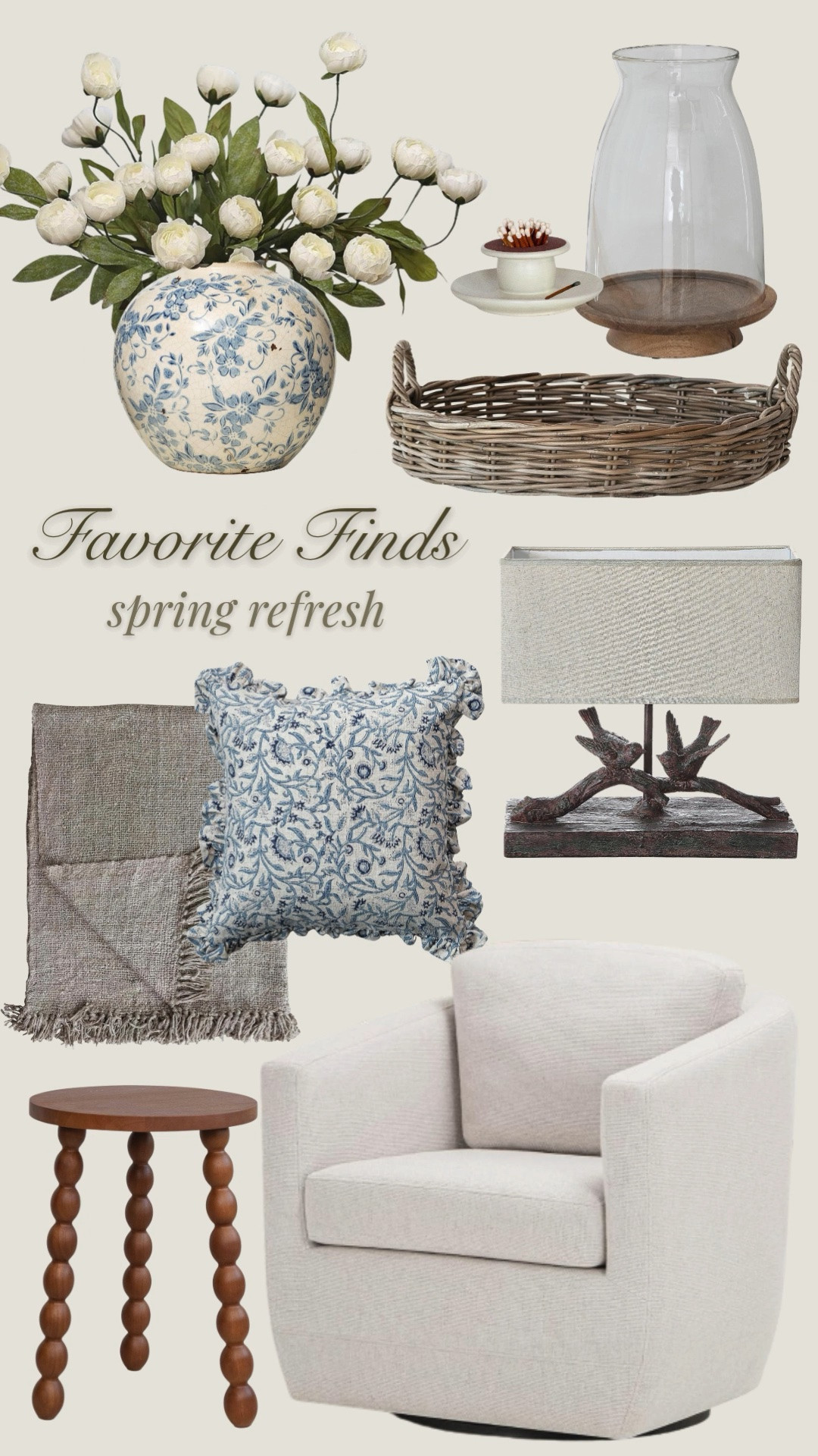 I've collected some of my favorite finds from Amazon home perfect for a quick  spring refresh; I hope you like them too! spring decor, home decor, modern organic, modern farmhouse, cottage, cottagecore, cozy decor, dining room, breakfast nook #LTKStyleTip
#LTKHome

#LTKSeasonal #LTKHome