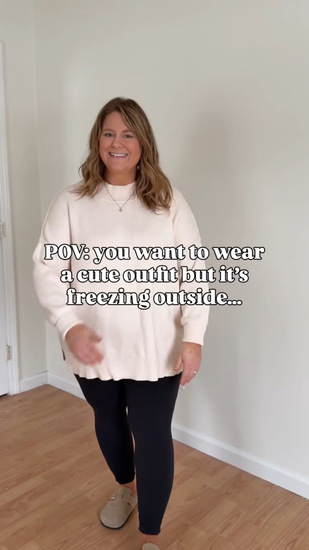 An easy formula you can follow for those super chilly days! ❄️🥶

This is one of my favorite fun sweaters - I love all the specks of color! You could also go with any solid color you love or a fun pattern. I’ve had these jeans for a while and they’re very comfy and stretchy.  I love the cross between a straight and a skinny jean - great for chilly days!

Wearing an XL in the sweater and a 32 with a 26 inseam in the jeans  

#midsizestyle #midsizefashion #realisticwinteroutfit #winteroutfitidea #funsweater

#LTKFindsUnder50 #LTKPetite #LTKMidsize