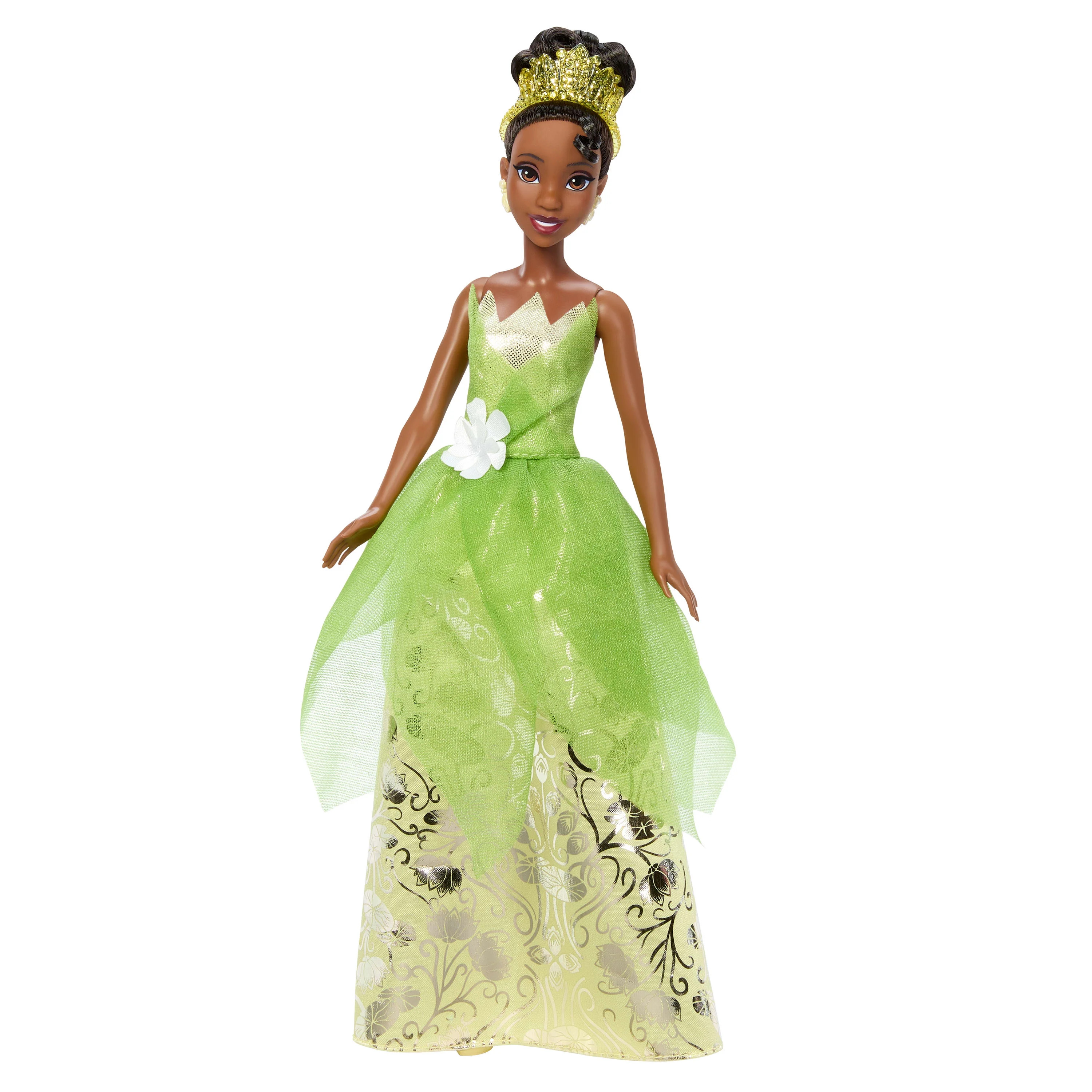 Disney Princess Enchanted Stories Tiana Fashion Doll with Sparkling Dress [Walmart Exclusive] | Walmart (US)