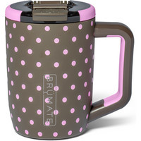 BruMate Muv 15 oz Mug in Mocha Dot | Glik's