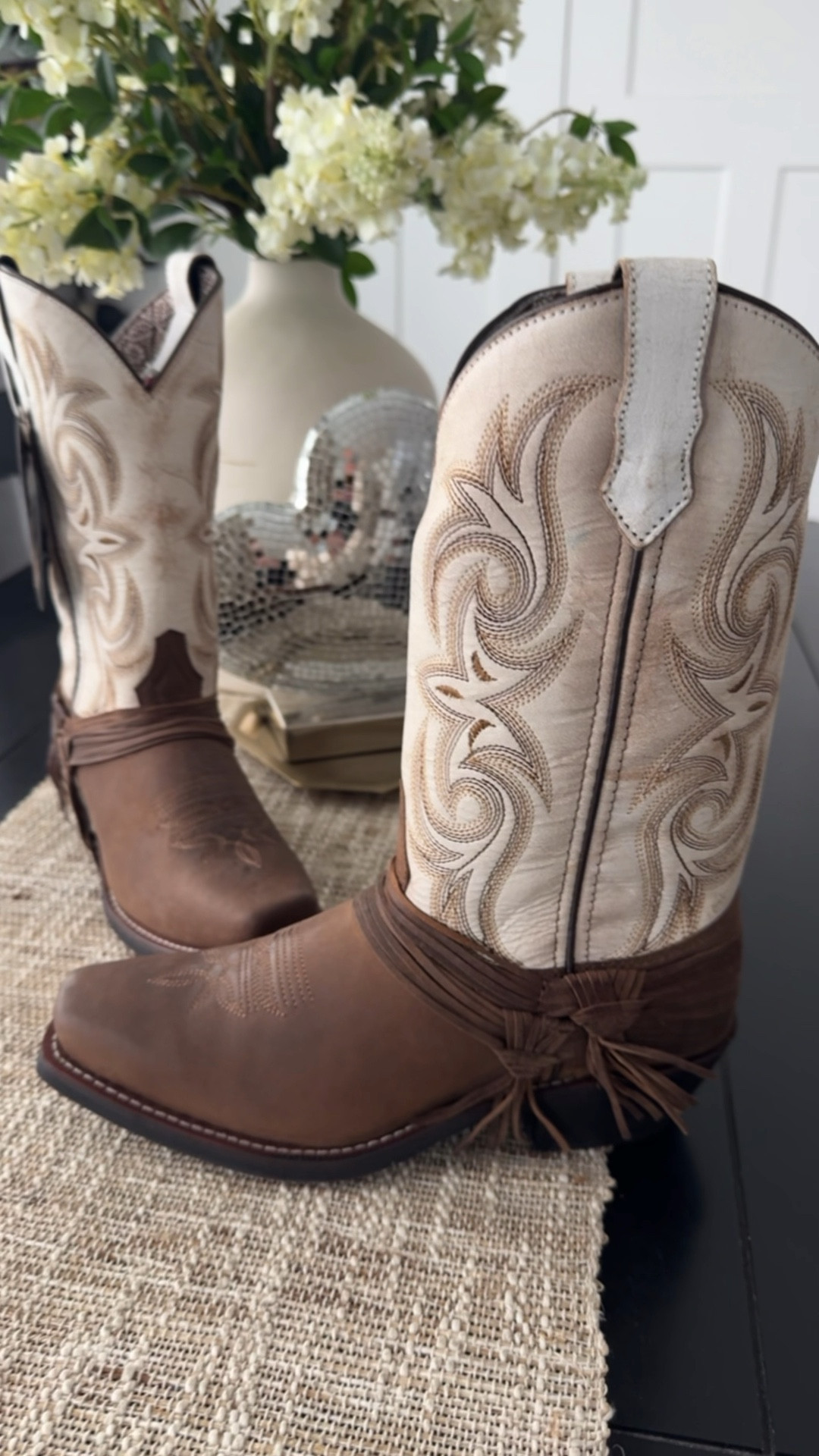 These boots just came in and they are even more beautiful in person. Perfect for a fun country concert or dancing. Or to elevate any fun summer dress. 
(I got my reg size because leather will stretch and form to foot)

Cowgirl Boots • Laredo • Leather Boots • Myra Boots • Womens Boots • Cute Boots

#LTKShoeCrush #LTKWatchNow #LTKStyleTip
