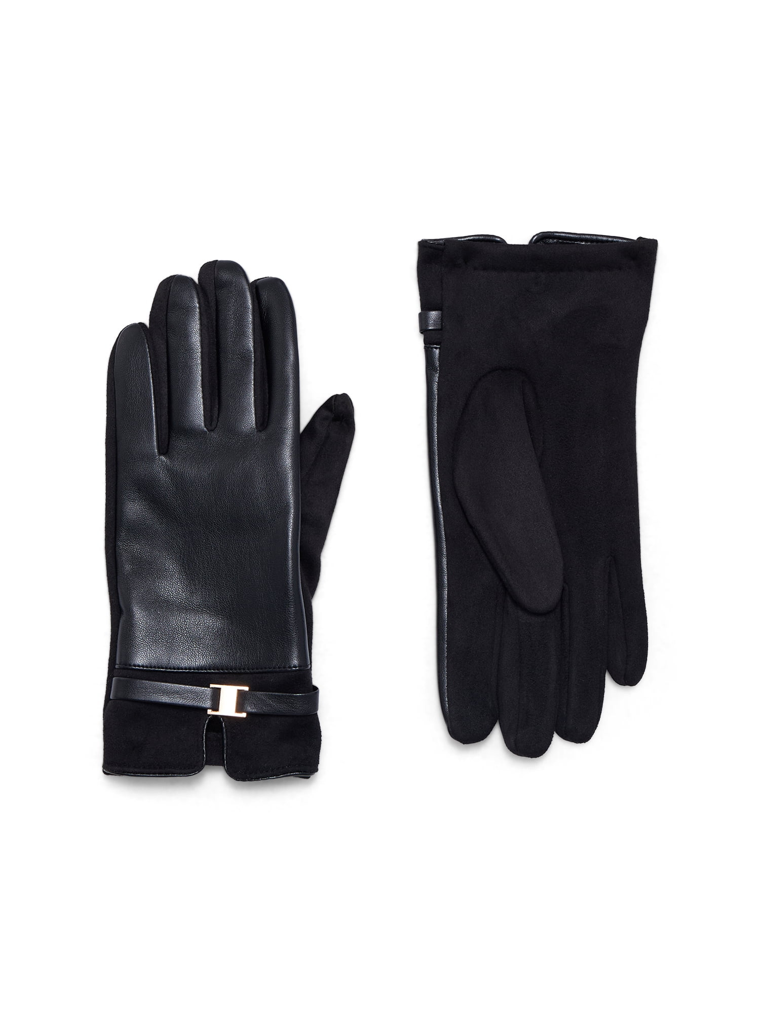 Time and Tru Mixed Media Gloves | Walmart (US)