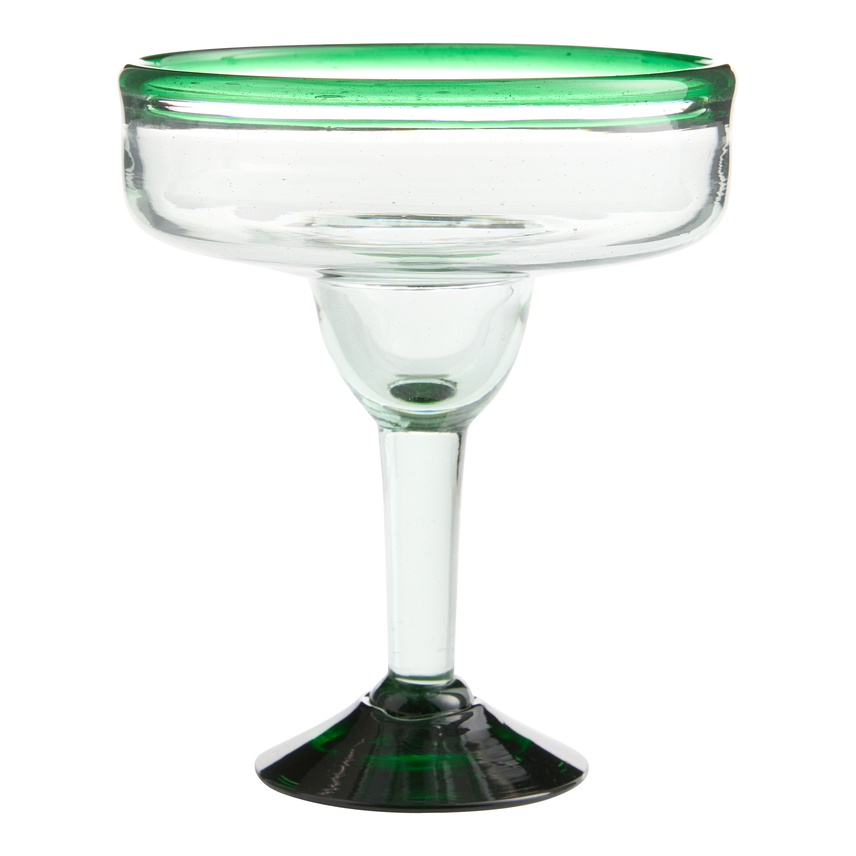 Rocco Handcrafted Recycled Margarita Glass | World Market