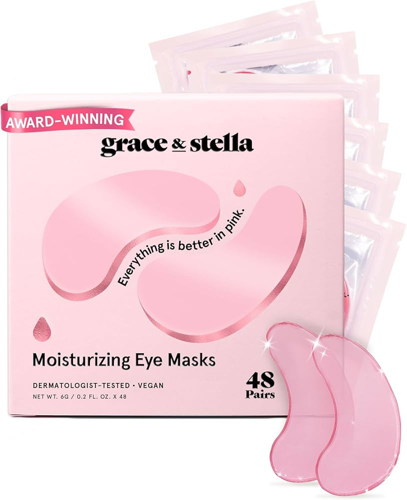 grace & stella Award Winning Under Eye Mask - Reduce Dark Circles, Puffy Eyes, Undereye Bags, Wri... | Amazon (US)