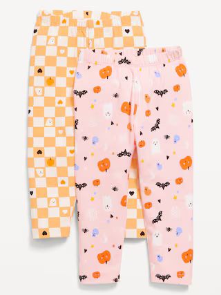 2-Pack Full-Length Leggings for Toddler Girls | Old Navy (US)