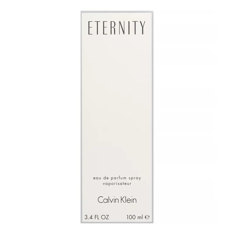 Calvin Klein Eternity Eau De Parfum Spray, Perfume for Women, 3.4 oz | Walmart (US)