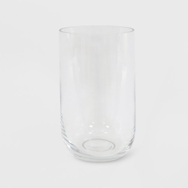 Hurricane Glass Pillar Candle Holder Clear - Made By Design™ | Target