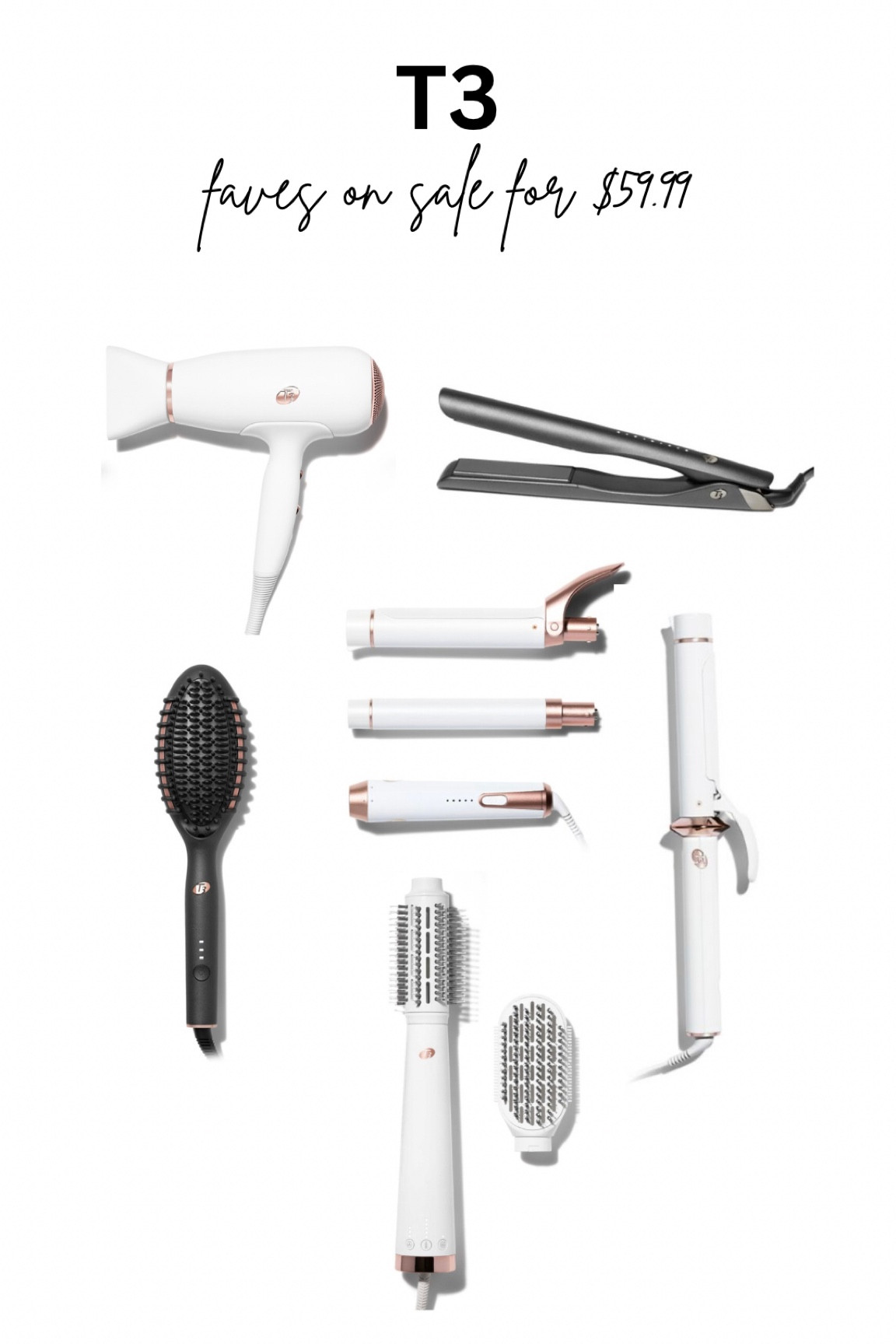 T3 Faves on Sale for $59.99

#LTKsalealert #LTKstyletip #LTKbeauty