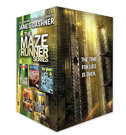 The Maze Runner Series Complete Collection Boxed Set (5-Book)     Paperback – Box set, August 2... | Amazon (US)