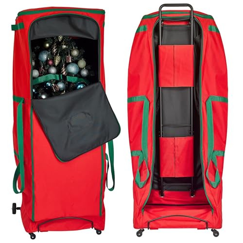 HOLDN’ STORAGE Rolling Christmas Tree Storage Bag with Wheels XXL - Fits Up to 12 Feet Artifici... | Amazon (US)