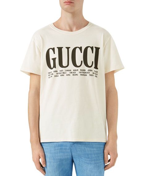 Gucci Big Vintage Logo T-Shirt | Bergdorf Goodman
