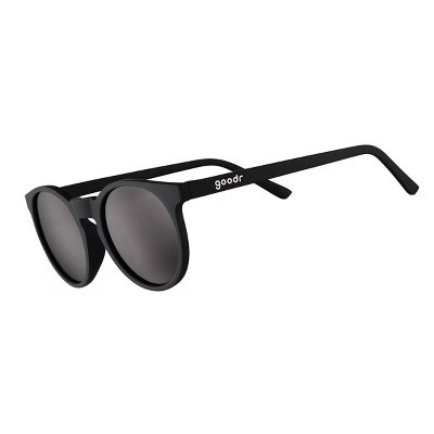 goodr It's Not Black It's Obsidian Circle G Round Sunglasses: Polarized Plastic Lenses, One Size Fits Most | Target