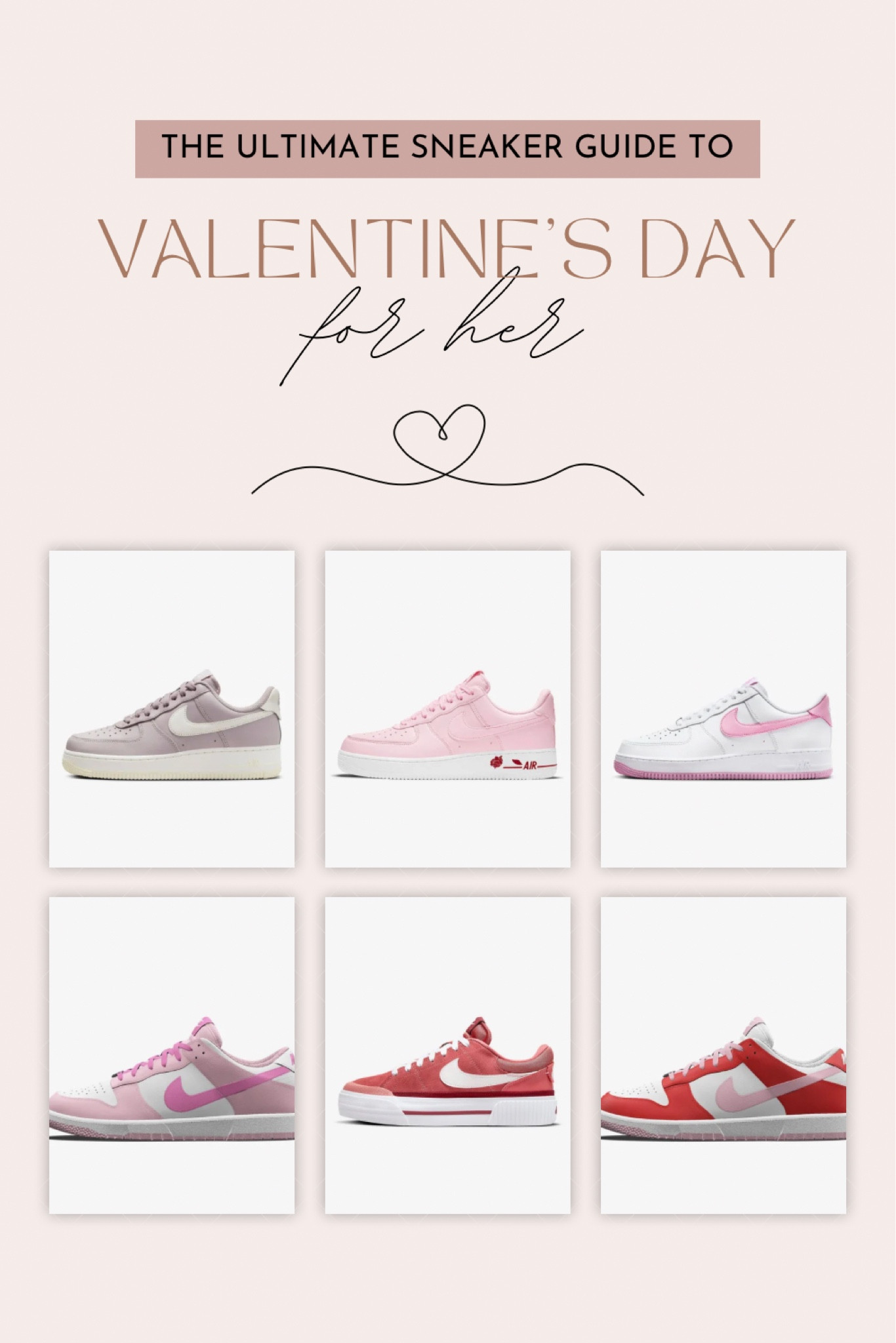 Valentine’s Day gift guide for her, sneaker edition! 🫶🏼

#LTKshoecrush #LTKSpringSale #LTKGiftGuide