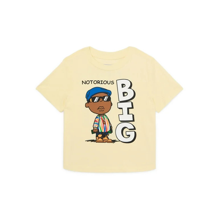 Notorious BIG Toddler Boys Music Graphic Tee, Sizes 12M-5T | Walmart (US)