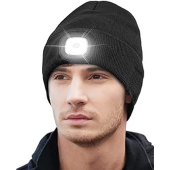 Gifts for Men,Unisex LED Beanie Hat with Light Toque Gift Idea for Dad,Father,Husband,Boyfriend,Mech | Amazon (CA)