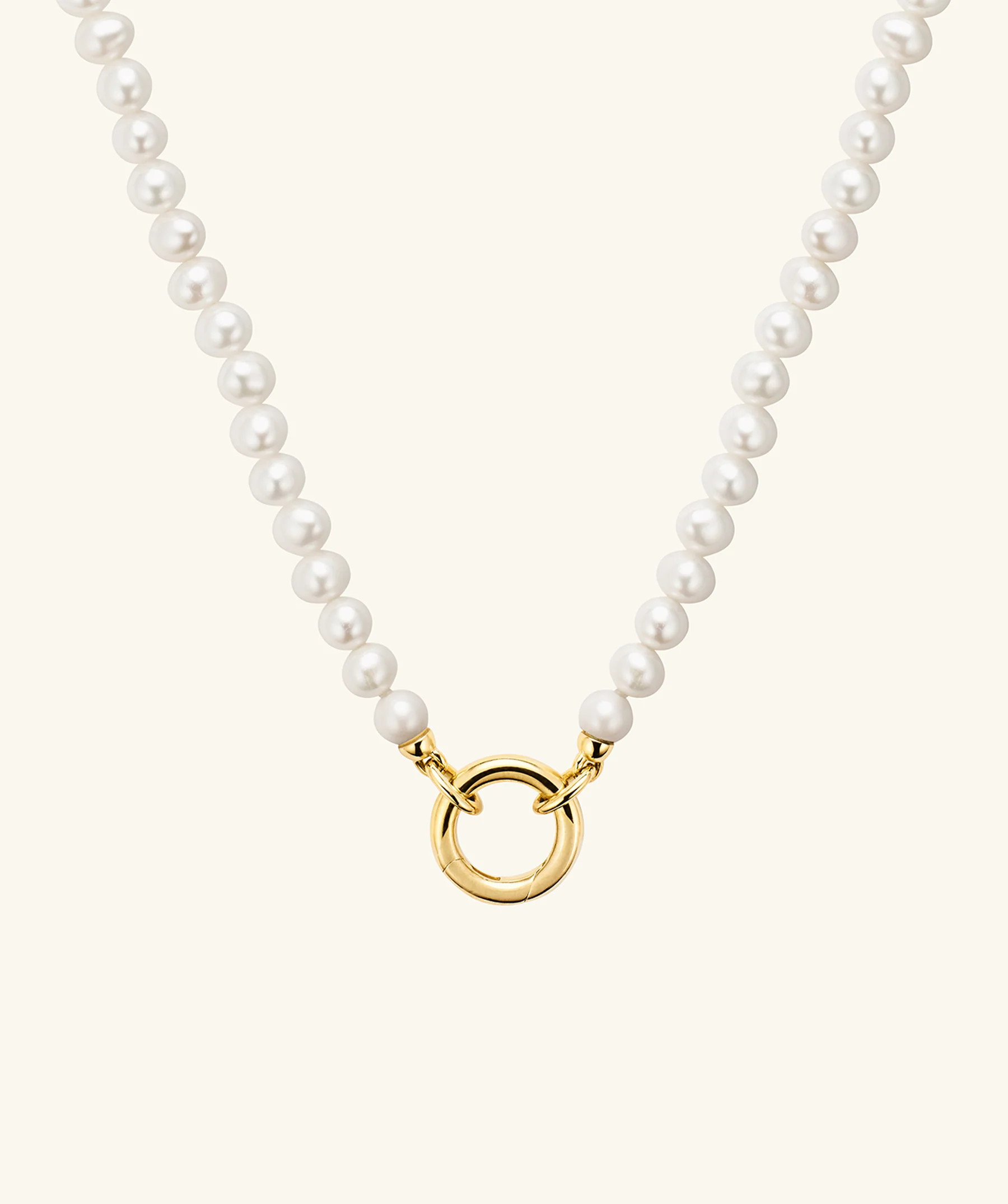 Pearl Charm Necklace | Mejuri Fine Crew