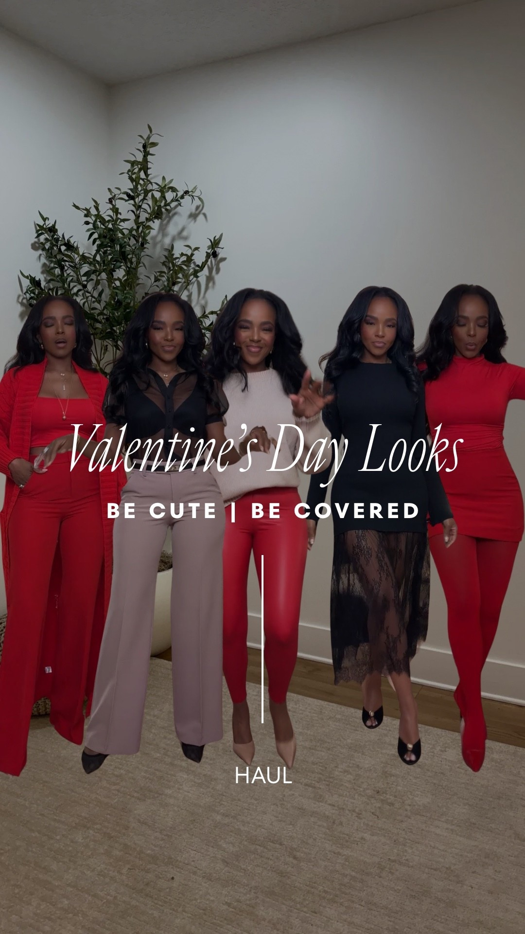 Five Valentine’s Day outfits that cover every vibe — casual, chic, cozy, and date-night ready ❤️
All of these looks are comfortable, stretchy, and flattering, so you can actually enjoy your plans instead of adjusting your outfit all night.

These outfits are perfect for:
• Valentine’s Day dinner dates
• Galentine’s Day brunch or girls’ night
• Date night outfits (casual to elevated)
• Valentine’s Day parties
• Dinner, cocktails, concerts, or weekend plans
• Easy outfits you can rewear beyond February

Each look is styled with comfortable fabrics, forgiving stretch, and versatile pieces you can mix and match with your existing wardrobe. Whether you’re dressing up in red, keeping it neutral, or going classic black — there’s something here for every style and occasion.

👇🏽 Shop all five Valentine’s Day looks below 👇🏽 

If an item shows a different color in the photo, still click it — the same silhouette is available in multiple colors.

Size small I’m 5’4 | 140lbs | 36D -27 -40  IG & YT: kirasfashionfinds TT: kiraabboud 

Valentine’s Day outfits for women, date night outfits, Galentine’s Day outfit ideas, red Valentine outfits, black date night looks, stretchy women’s clothing, flattering outfits for women, casual Valentine outfits, chic dinner outfits, women’s fashion finds, outfit inspiration for date night, easy stylish outfits


#LTKFindsUnder100 #LTKootd #LTKPetite