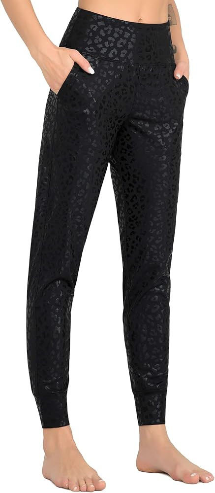 Dragon Fit Joggers for Women with Pockets,High Waist Workout Yoga Tapered Sweatpants Women's Loun... | Amazon (US)