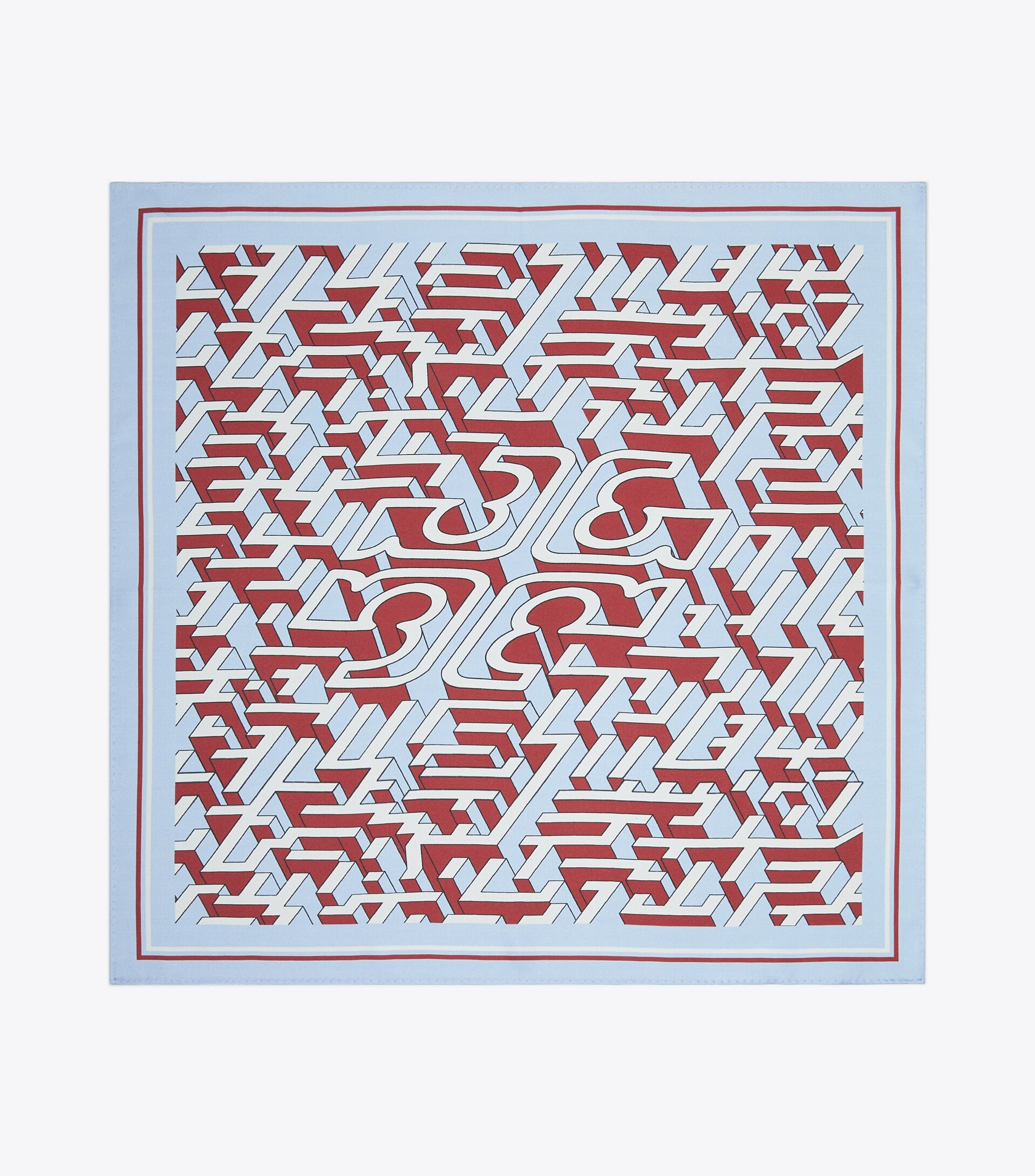 Tory Maze Double-Sided Neckerchief: Women's Designer Scarves | Tory Burch | Tory Burch (US)