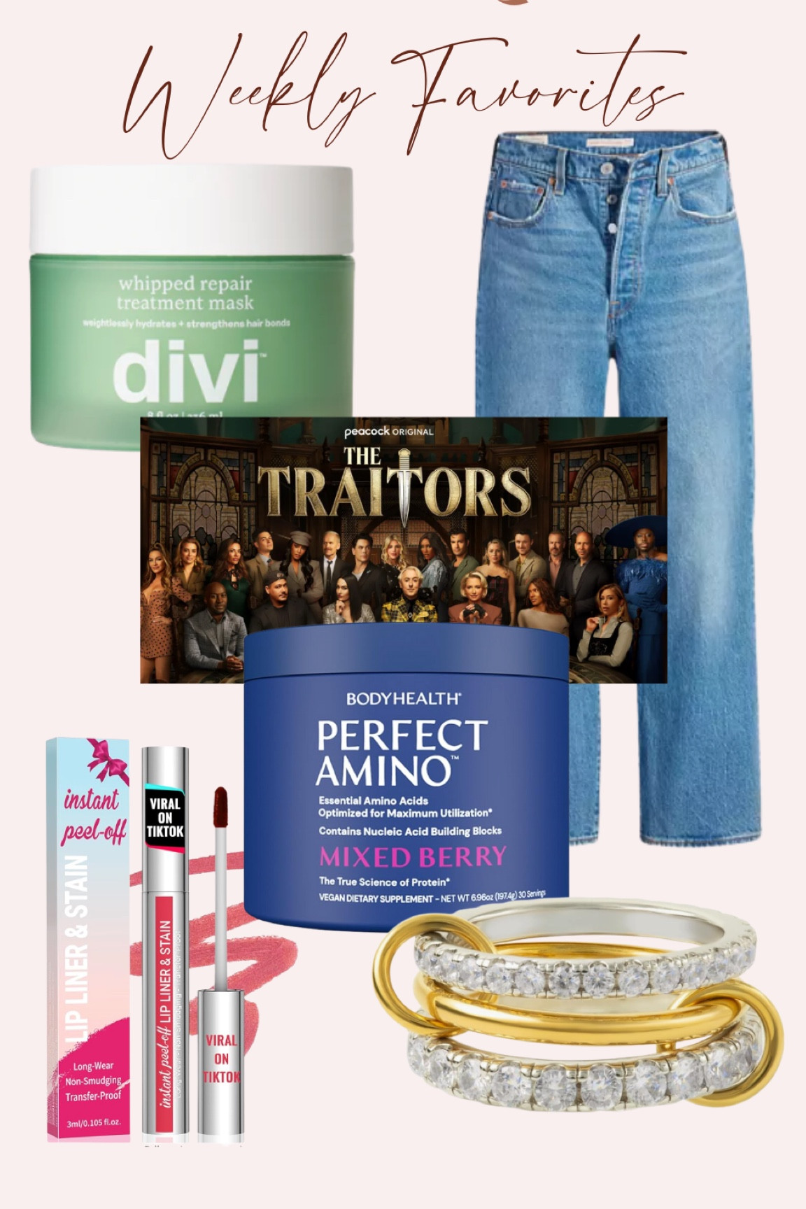 My weekly favs! 

Code CATBOH for 15% off Divi hair care purchases 

#LTKFindsUnder50 #LTKBeauty #LTKMidsize