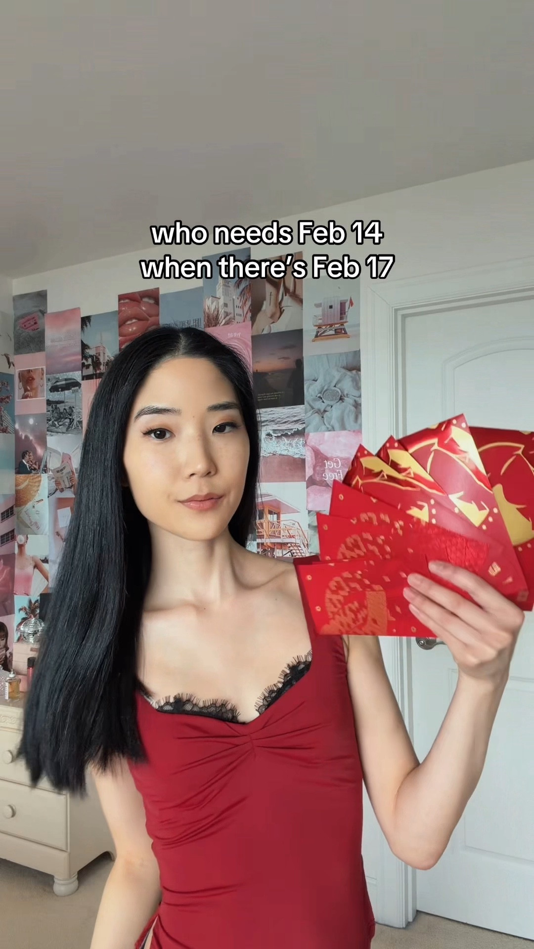 🧧🤭

#redshirt #lunarnewyear #chinesenewyear #valentinesday #valentinesdayoutfit #galentines #valentines #princesspolly #jeans #victoriassecret 

#LTKootd #LTKSeasonal #LTKValentine