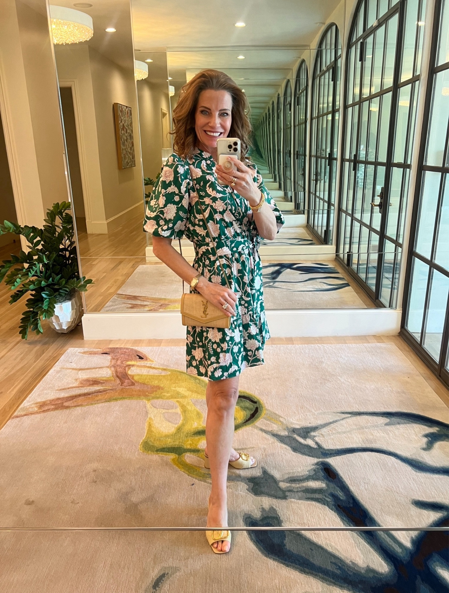 Loving this comfortable everyday spring dress from Gibsonlook! Beautiful floral pattern with such a flattering and feminine cut. Paired with a few of my favorite raffia pieces! Code TIFFANY10 to save! 

#LTKfindsunder100 #LTKSeasonal #LTKstyletip