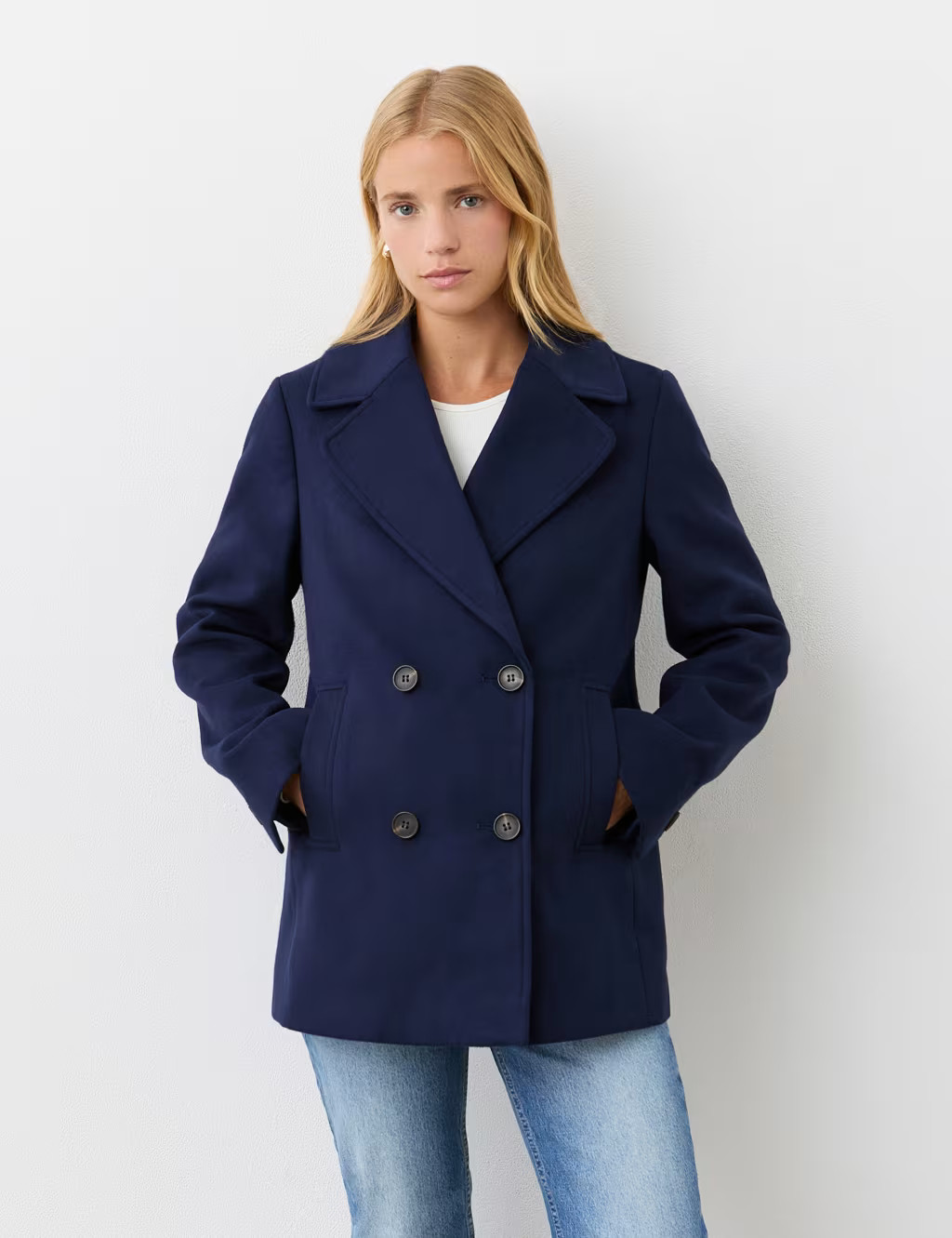 Double Breasted Pea Coat | Marks & Spencer (UK)