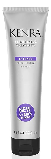 Amazon.com: Kenra Brightening Treatment | Eliminates Brassy Tones | Intense Violet Toning | Purpl... | Amazon (US)