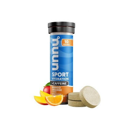 nuun Hydration Sport Drink Vegan Tabs - Mango Orange - 10ct: Energy & Endurance Tablets | Target