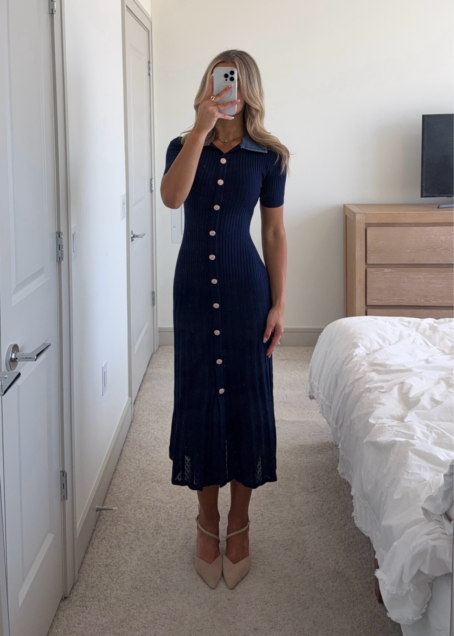 affordable corporate dress 👩🏼‍💼🩵

#LTKootd #LTKWorkwear