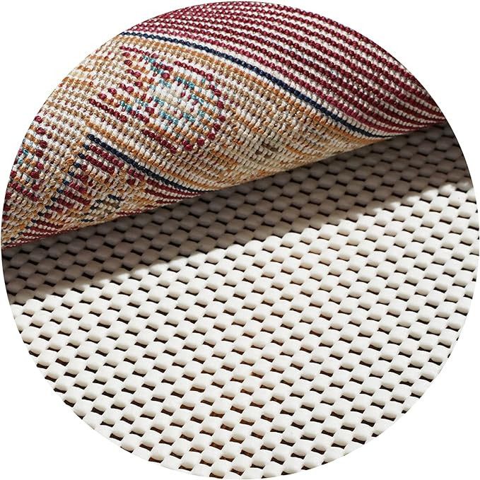 BAGAIL BASICS Non Slip Rug Pad Gripper Round 6 Feet Extra Thick Carpet Pads for Area Rugs and Har... | Amazon (US)