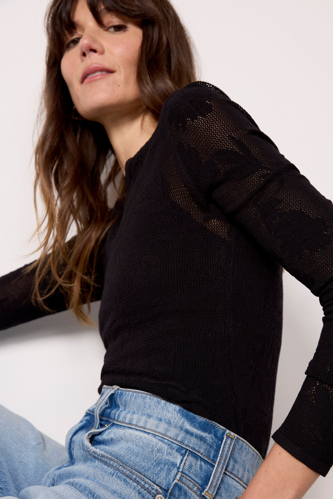 Tibi Mesh Top | Evereve