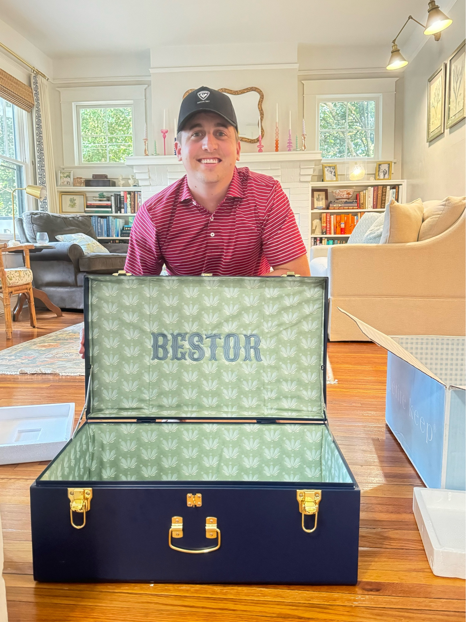 We love baby boy’s Petite Keep trunk and they’re having a major warehouse sale right now!! You can get $100 off this grand size trunk! They rarely have sales so I suggest buying this while you can! Perfect for babies, weddings, and any kind of keepsakes 