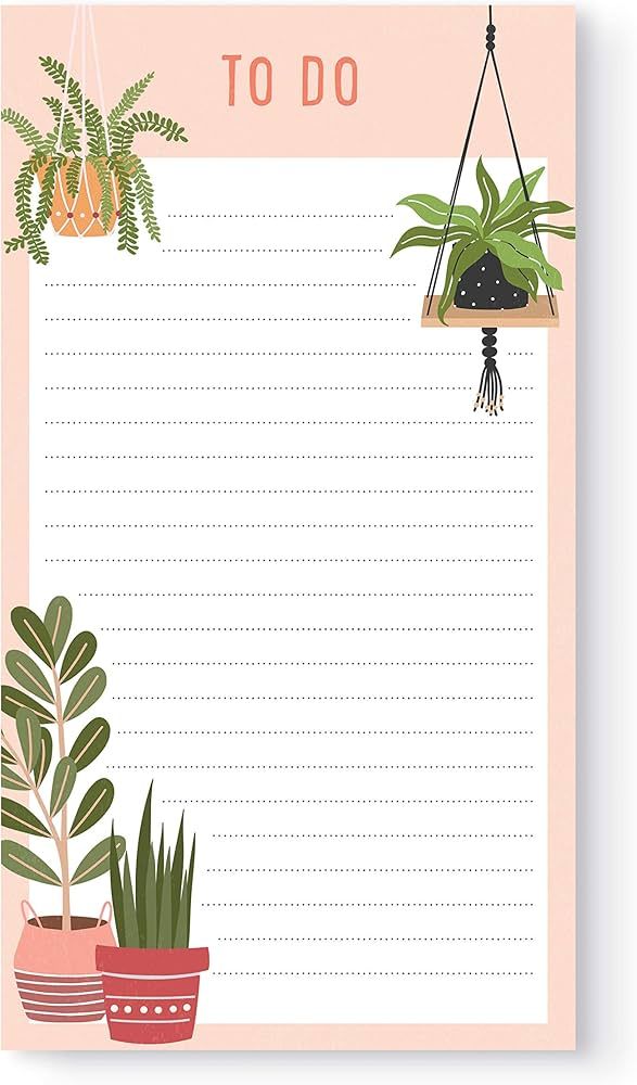 Chunky List Pad for Notes by Studio Oh! - Grow With Me - 4.5" x 8" - 250-Sheet Pad of Paper with ... | Amazon (US)