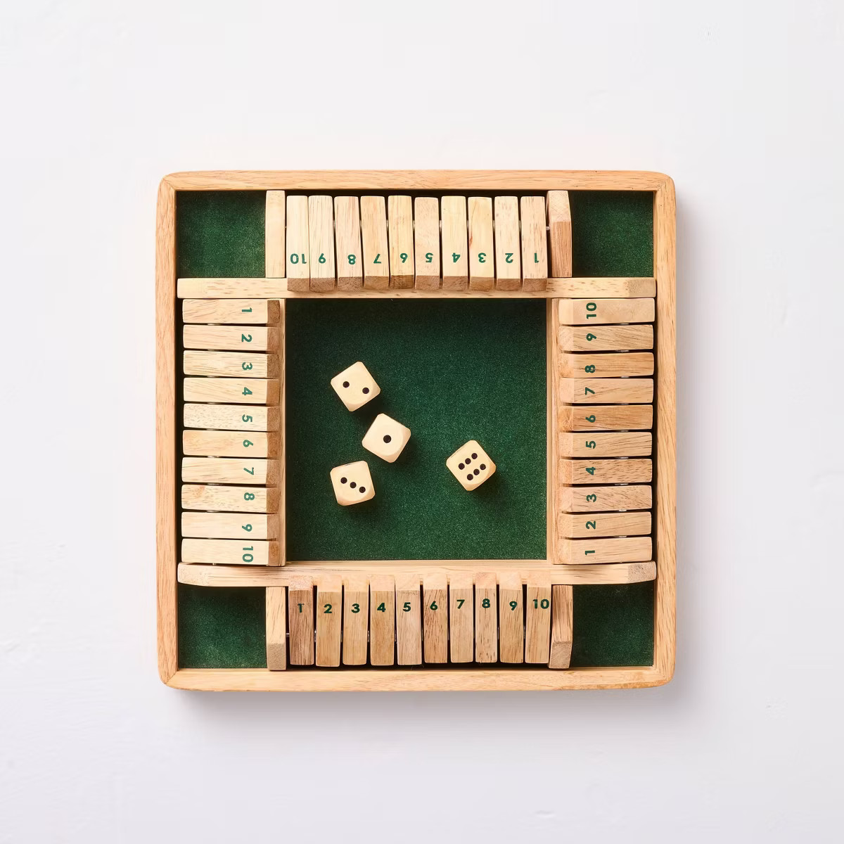 Shut The Box Family Table Game - Hearth & Hand™ with Magnolia: Classic Board Game for Adults, 2... | Target