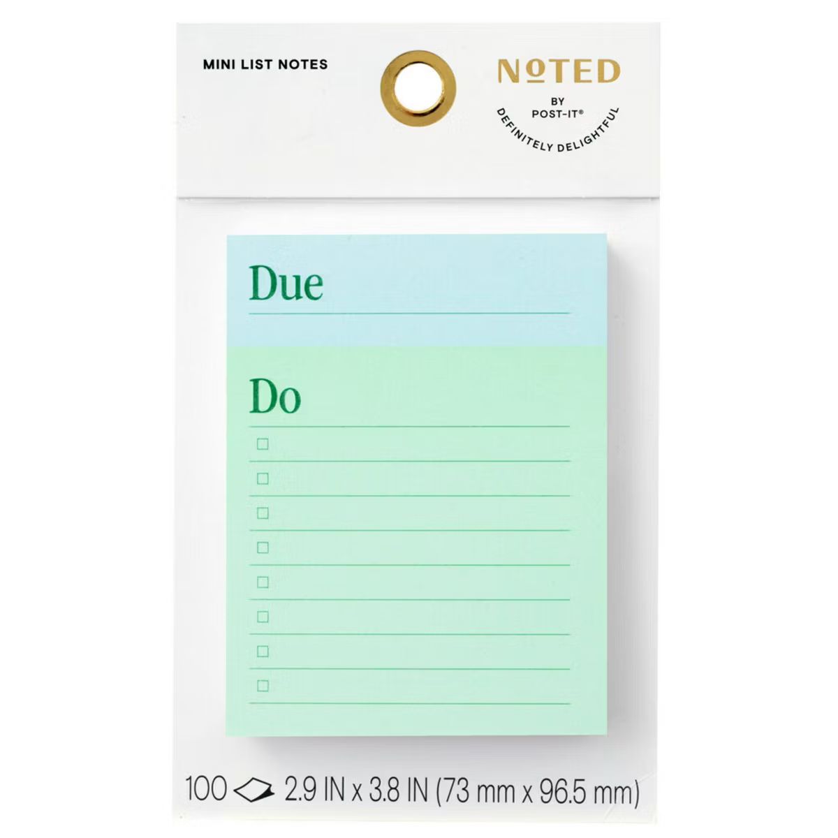 Post-it Mini List Notes Green | Target