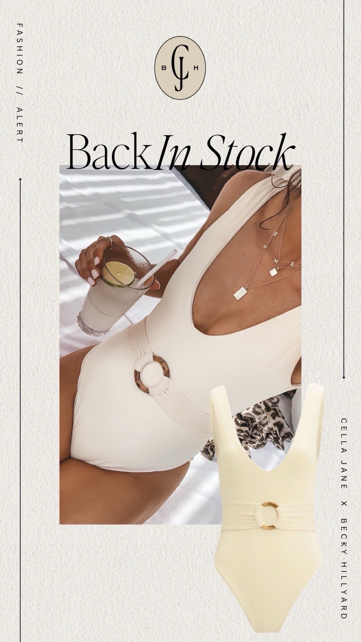 This super soft ribbed swimsuit is back in stock! I have it in both black and cream. I'm wearing size small 