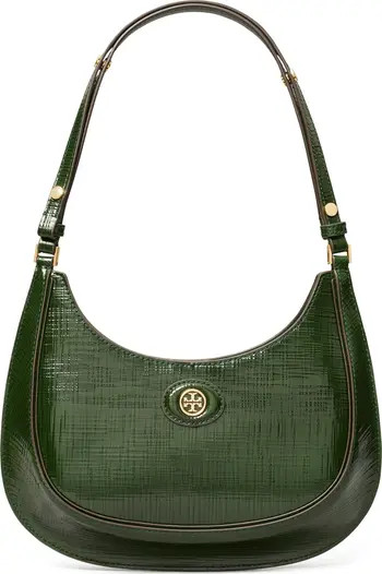 Robinson Crosshatched Leather Convertible Crescent Bag | Nordstrom