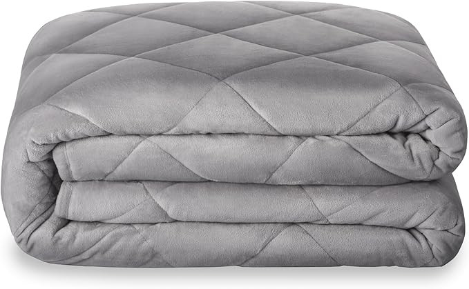 Kudd.ly Weighted Blanket Adult - Anxiety, Sensory Stress relief - 5kg Grey Double Weighted Blanke... | Amazon (UK)