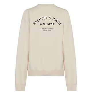 SPORTY AND RICH
    

                    
Wellness Crewneck Sweater | Flannels (UK)