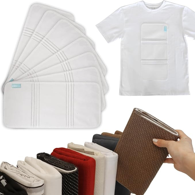 7 Pcs PLIIO Medium Filers, Foldable Clothes Organizer, Space-Saving Closet and Suitcase solution,... | Amazon (US)