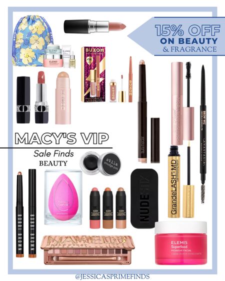 Beauty on sale - MACY’S VIP SALE use code ‘VIP’ - beauty 15% off - too faced tarte Anastasia Beverley hills mac Jo Malone Clinique Estée Lauder and so many more makeup brands on sale 

30% off select items from free people on sale, Nike, adidas, and so much more 

#LTKwedding #LTKtravel #LTKbeauty