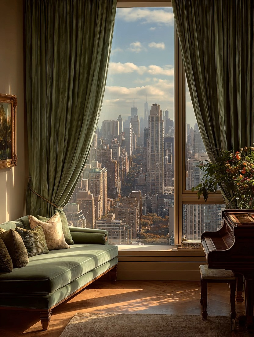 Ceiling-to-floor curtains are the definition of timeless glamour.

They instantly elevate a space, especially in a high-rise home where the view deserves a proper frame. Tall windows call for drama — and nothing delivers it like full-length, flowing curtains that draw the eye upward and make the room feel grand.

Whether you love sage green, warm taupe, rich brown, soft ivory, or bold burgundy, the right fabric transforms everything. Go light and airy with sheer panels that let the skyline glow through. Or choose designer-style velvet for that ultra-luxurious, hotel-inspired finish.

Curtains aren’t just functional — they’re architectural.
They frame the view.
They soften the space.
They define the mood.

From modern minimal to classic elegance, we’ve got the fabrics, colors, and lengths to create your perfect statement.

#CeilingToFloor
#HomeRefresh
#ModernElegance
#HighRiseLiving 

 #LTKHome