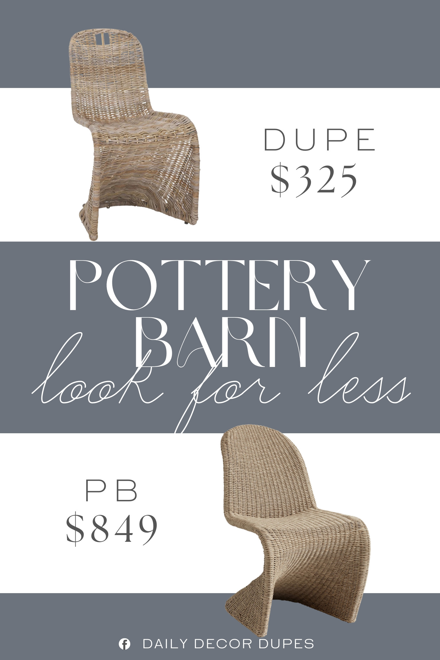 Inspired by Pottery Barn Wicker Outdoor Dining Chair. Woven Dining Chair. Seagrass Dining Chair. Cane Outdoor Side Chair. Handwoven Dining Chair. Rustic Modern Dining Chair. Outdoor Wicker Dining Chair. Patio Dining Armchair. Resort Style Patio Chair. 

Home more affordable option find copy cat similar look for less budget friendly affordable cheap cheaper beautiful pretty. Clearance sale coupon code discount code promo code luxury lookalike look a like Inspo inspiration inspired by idea ideas Love like these? I share multiple every day in my FB group.
#potterybarninspired #outdoordining #wickerchair #rattanchair #diningchair #seagrasschair #patiochair #furniturefinds #outdoorliving  

 #LTKHome