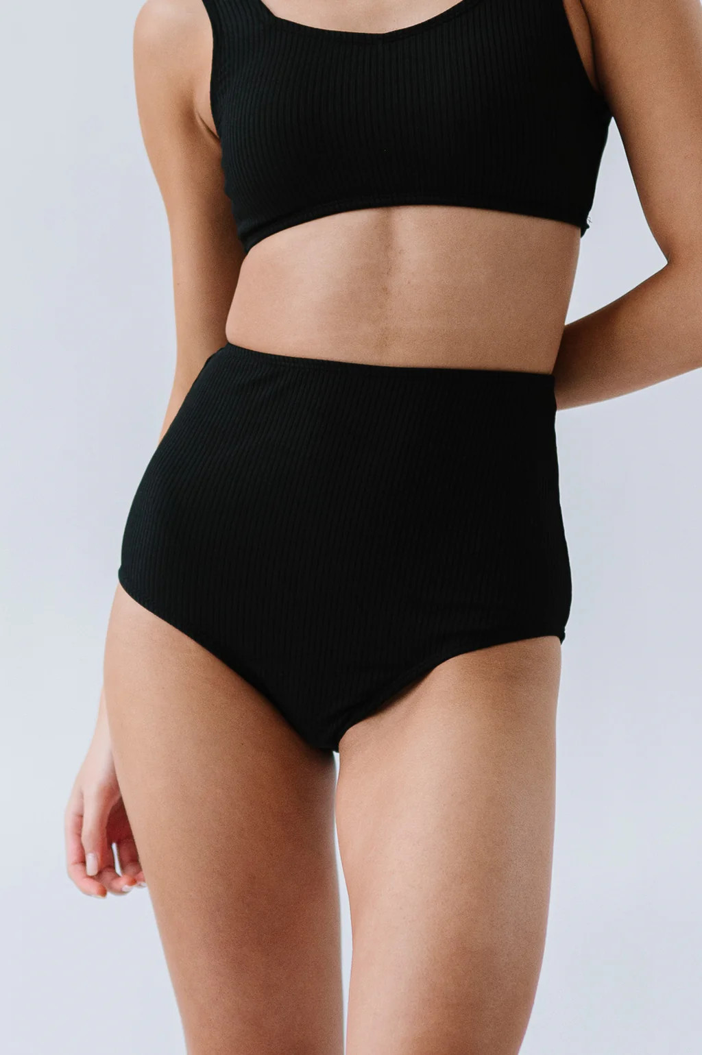 Wave Bottom | Black | Coral Reef Swim