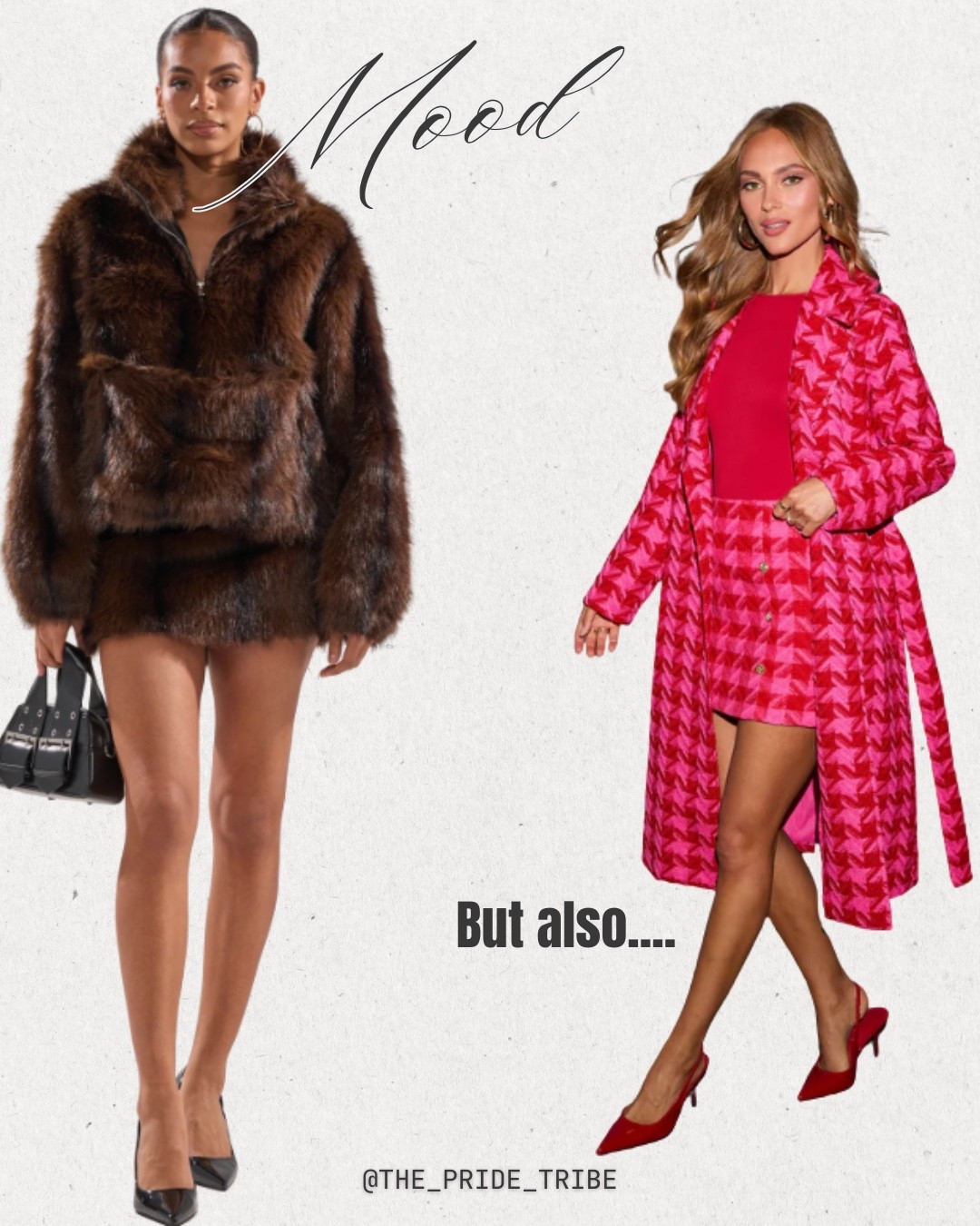 Planning outfits for a trip and the ADHD kicks in… 😂🙃🤷🏼‍♀️. Faux fur & neutrals or hot pink & patterns? 

#LTKGiftGuide #LTKHoliday #LTKStyleTip