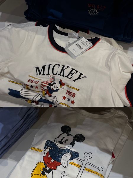 The cutest Mickey Mouse tees for upcoming cruises! 🚢  Found them at CottonOn 

Ig: @jkyinthesky & @jillianybarra

#disney #disneytrip #disneyapparel #disneymerch #disneyaesthetic #disneycruise #disneycruiseline #disneymerch #mickeymouse #captainmickey 

#LTKfindsunder50 #LTKSeasonal #LTKstyletip